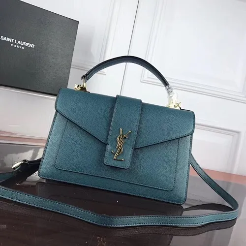 All Categories Official Website "Brand Women's Bags" Women's Bags 💙 YSL 2022 Official New Yves Saint Laurent Imported Palm Print Cowhide Crossbody Bag Wholesale 58001900 High Quality Size: 26-16-9CM