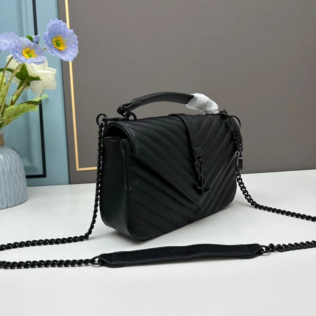 All Categories Official Website "Brand Women's Bags" Women's Bags 💙 YSL 2023 New YSL Cowhide Crossbody Bag
