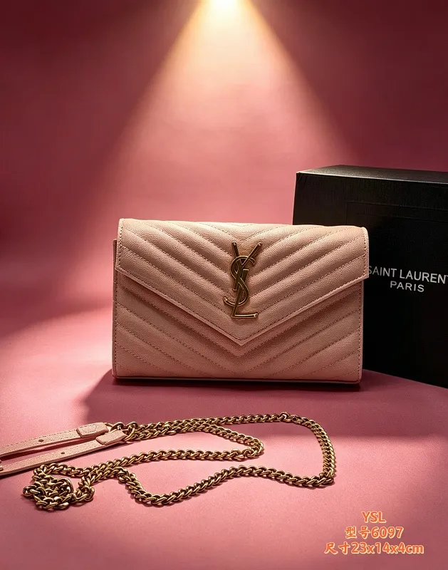 All categories Official website "Brand Women's Bags" Women's Bags 💙 YSL YSL 2026 new crossbody shoulder bag