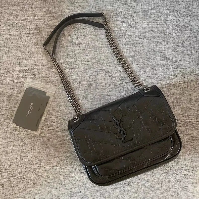 All Categories Official Website "Brand Women's Bags" Women's Bags 💙 YSL 58002200 2023 counters also sell YSL crossbody bag, first layer cowhide 24CM