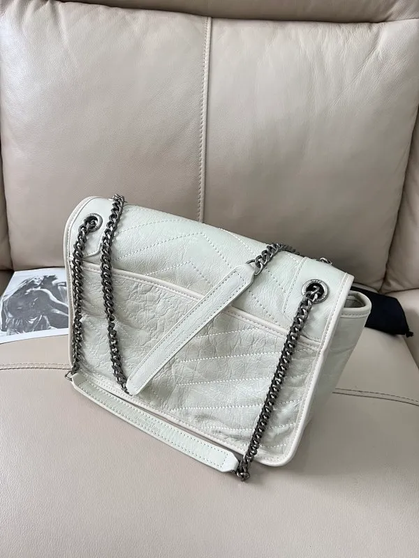 All Categories Official Website "Brand Women's Bags" Women's Bags 💙 YSL 58002200 2023 counters also sell YSL crossbody bag, first layer cowhide 24CM
