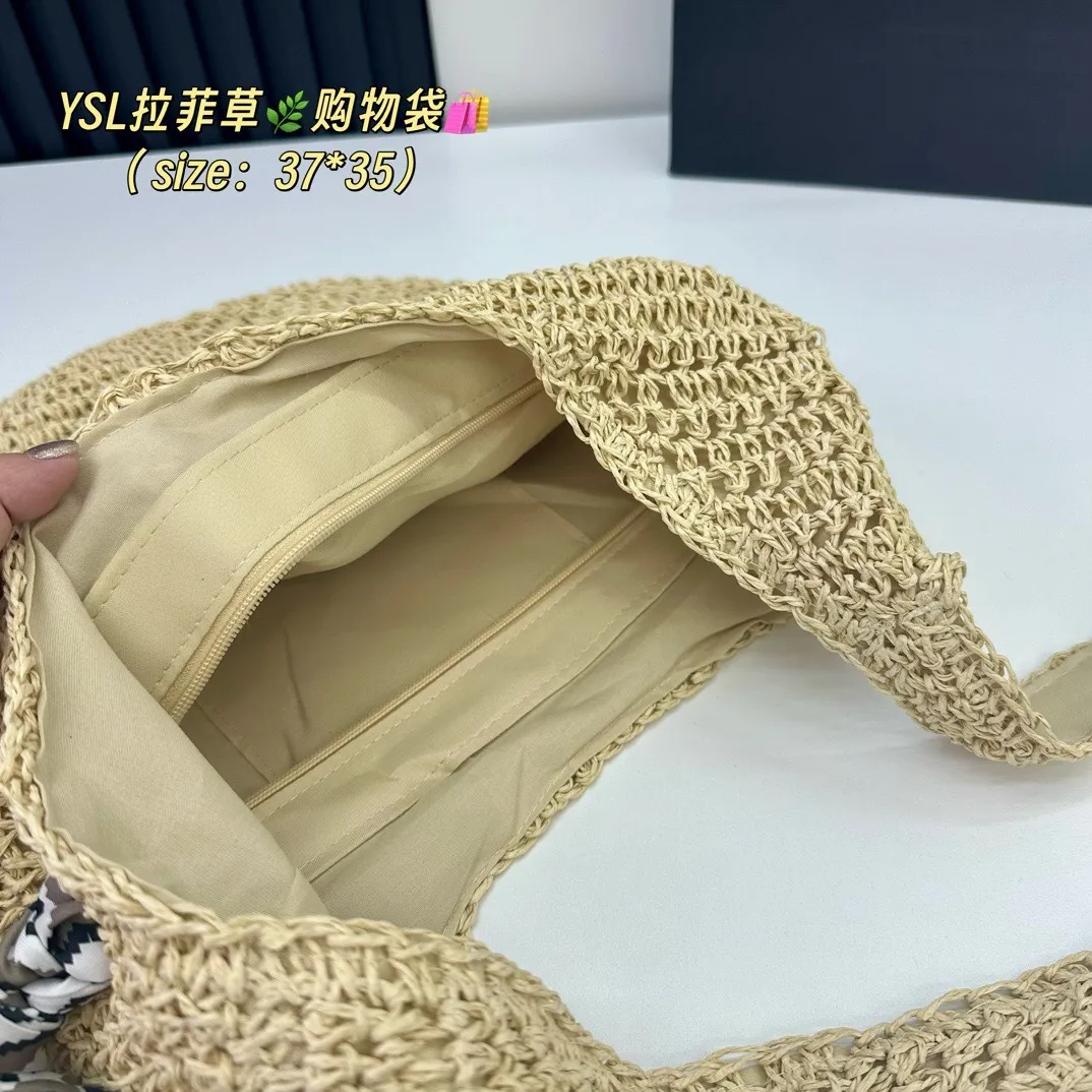 All Categories Official Website "Brand Women's Bags" Women's Bags 💙 YSL 2025 New YSL Woven Tote Bag