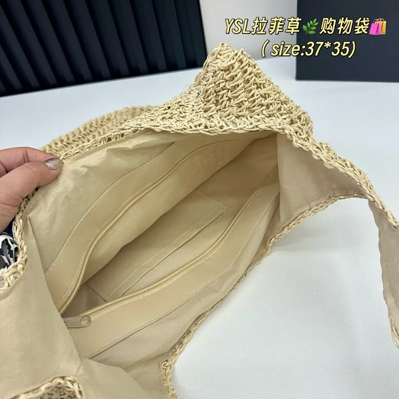 All Categories Official Website "Brand Women's Bags" Women's Bags 💙 YSL 2025 New YSL Woven Tote Bag