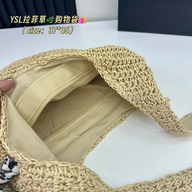All Categories Official Website "Brand Women's Bags" Women's Bags 💙 YSL 2025 New YSL Woven Tote Bag