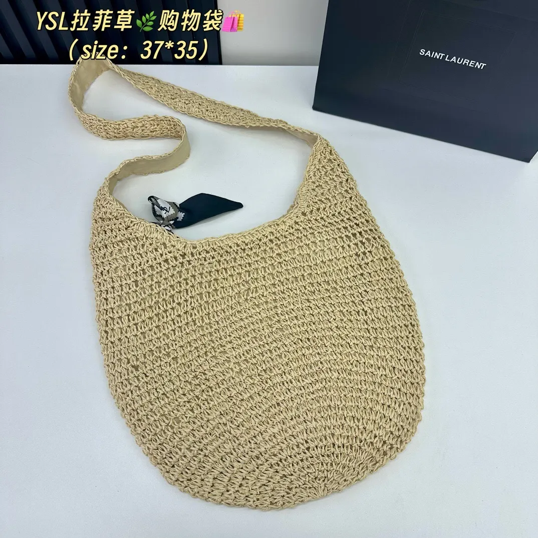 All Categories Official Website "Brand Women's Bags" Women's Bags 💙 YSL 2025 New YSL Woven Tote Bag