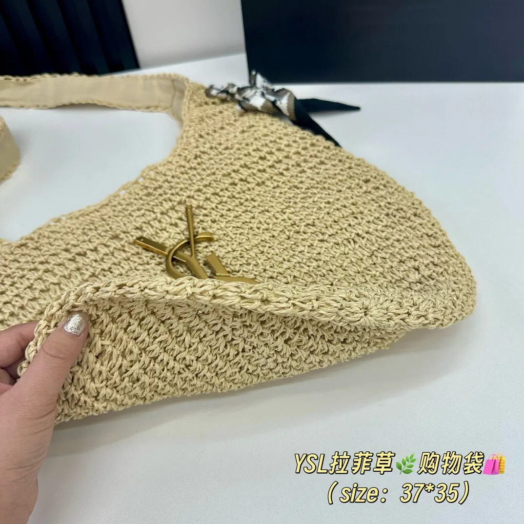 All Categories Official Website "Brand Women's Bags" Women's Bags 💙 YSL 2025 New YSL Woven Tote Bag