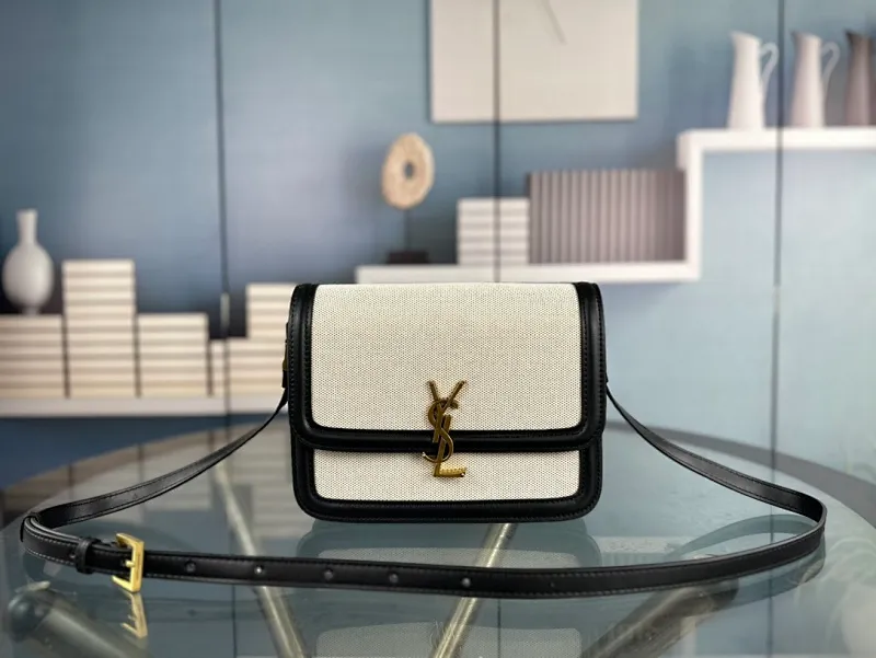 All Categories Official Website "Brand Women's Bags" Women's Bags 💙 YSL 2023 New YSL Cowhide Crossbody Bag