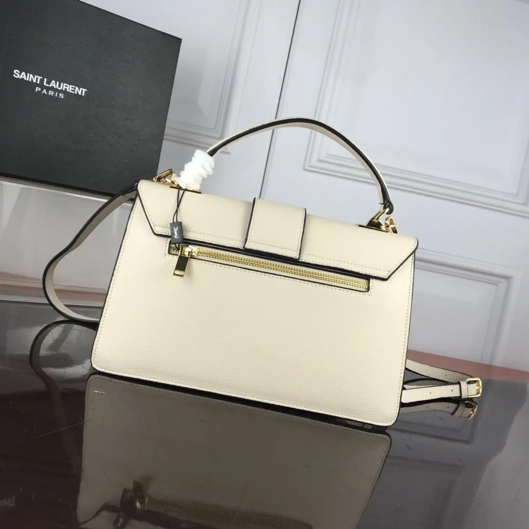 All Categories Official Website "Brand Women's Bags" Women's Bags 💙 YSL 2022 Official New Yves Saint Laurent Imported Palm Print Cowhide Crossbody Bag Wholesale 58001900 High Quality Size: 26-16-9CM