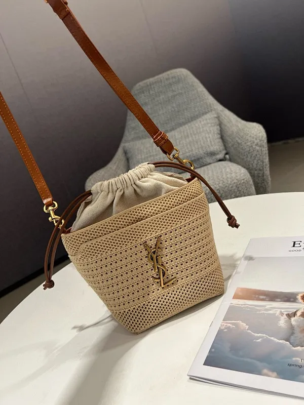 All Categories Official Website "Brand Women's Bags" Women's Bags 💙 YSL 2025 New YSL Bucket Bag