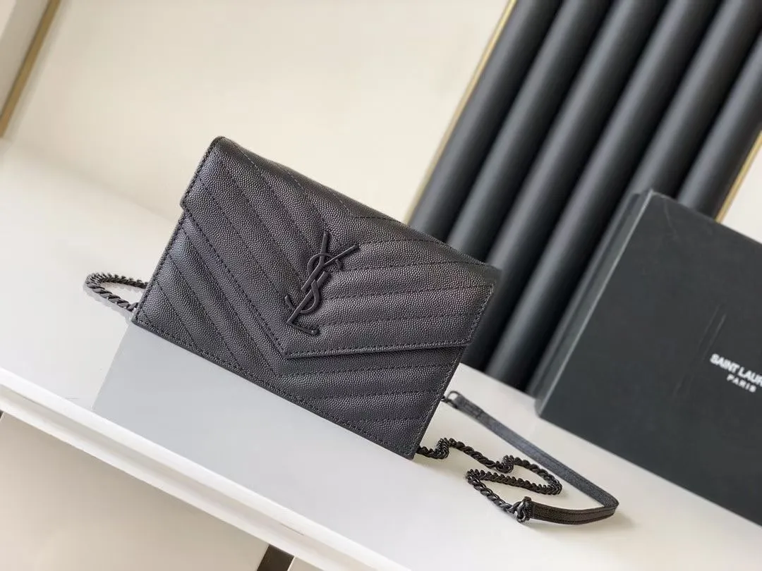 All categories Official website "Brand Women's Bags" Women's Bags 💙 YSL 2022 Official New YSL Crossbody Bag Wholesale 58001350 High Quality Specifications: 19-11.5-4CM