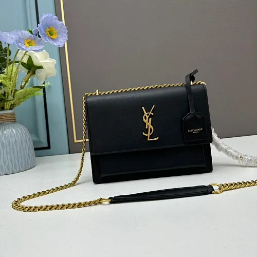 All Categories Official Website "Brand Women's Bags" Women's Bags 💙 YSL 2023 New YSL Cowhide Crossbody Bag