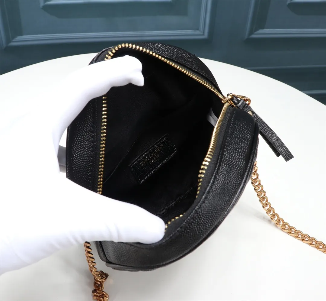 All categories Official website "Brand Women's Bags" Women's Bags 💙 YSL 2023 New YSL Small Round Bag