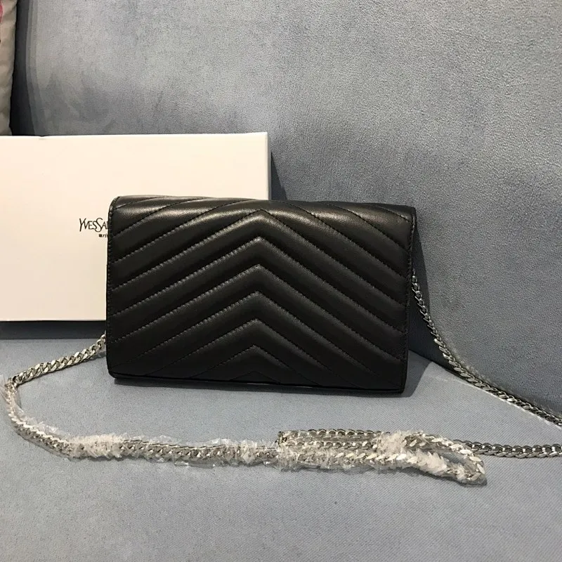 All categories Official website "Brand Women's Bags" Women's Bags 💙 YSL 2022 Official New YSL Crossbody Bag Wholesale 58001350 High Quality Specifications: 22.5-14-4CM
