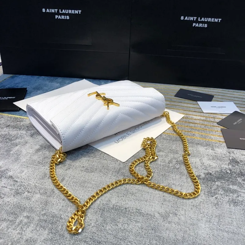 All categories Official website "Brand Women's Bags" Women's Bags 💙 YSL 2022 Official New YSL Crossbody Bag Wholesale 58001350 High Quality Specifications: 22.5-14-4CM
