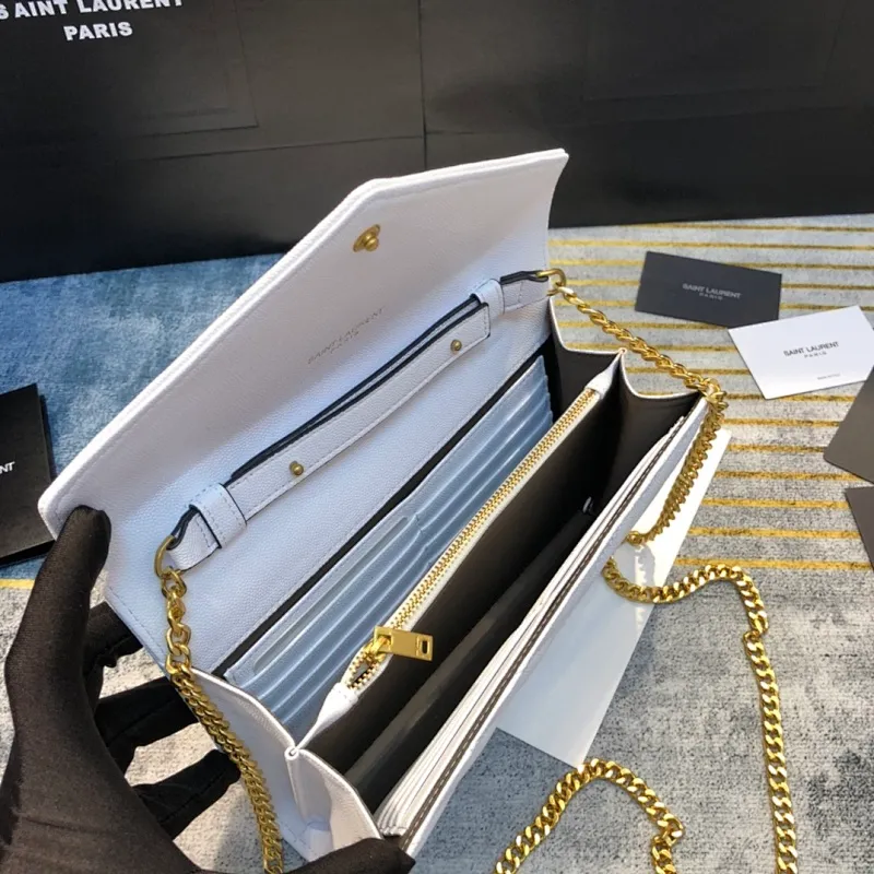 All categories Official website "Brand Women's Bags" Women's Bags 💙 YSL 2022 Official New YSL Crossbody Bag Wholesale 58001350 High Quality Specifications: 22.5-14-4CM