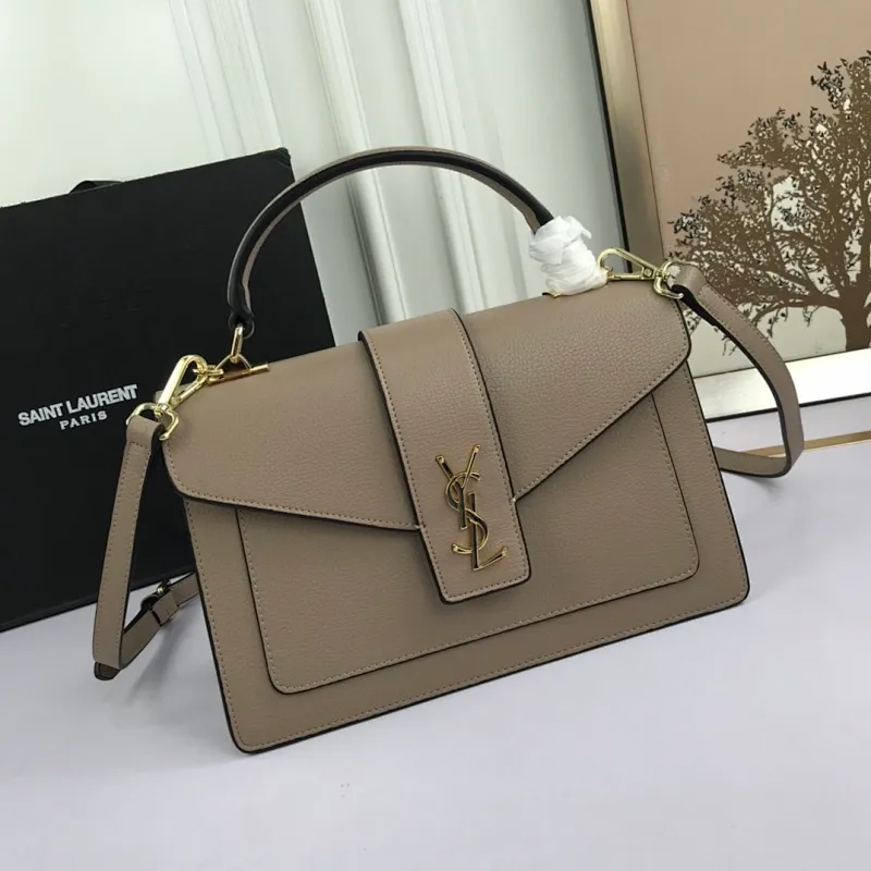 All Categories Official Website "Brand Women's Bags" Women's Bags 💙 YSL 2022 Official New Yves Saint Laurent Imported Palm Print Cowhide Crossbody Bag Wholesale 58001900 High Quality Size: 26-16-9CM