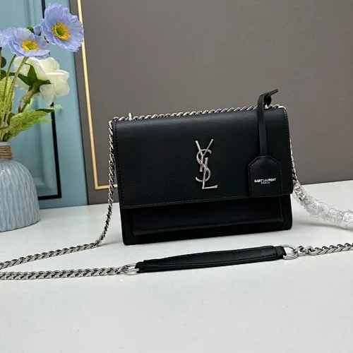All Categories Official Website "Brand Women's Bags" Women's Bags 💙 YSL 2023 New YSL Cowhide Crossbody Bag