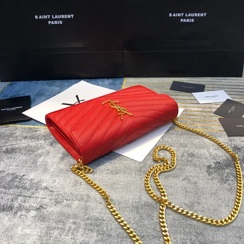 All categories Official website "Brand Women's Bags" Women's Bags 💙 YSL 2022 Official New YSL Crossbody Bag Wholesale 58001350 High Quality Specifications: 22.5-14-4CM