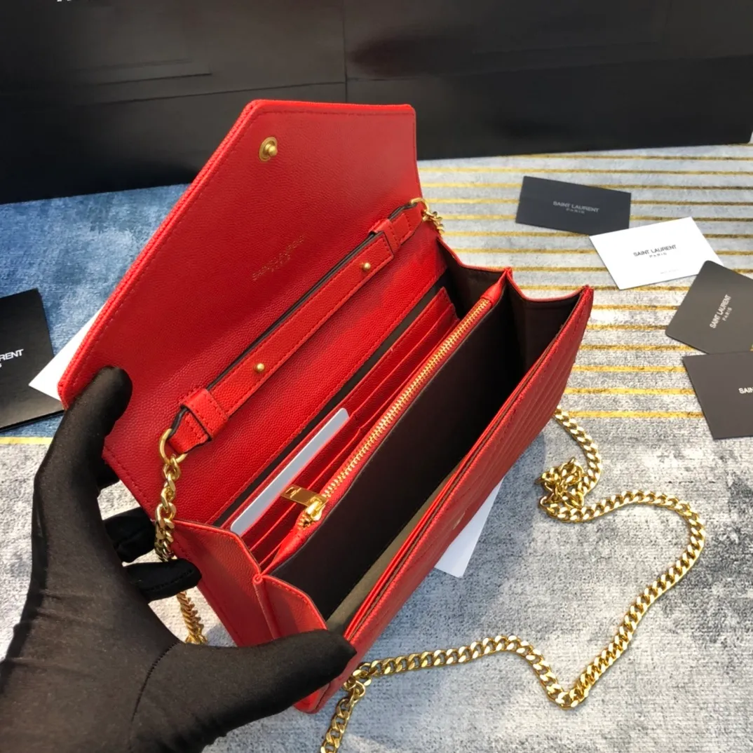 All categories Official website "Brand Women's Bags" Women's Bags 💙 YSL 2022 Official New YSL Crossbody Bag Wholesale 58001350 High Quality Specifications: 22.5-14-4CM