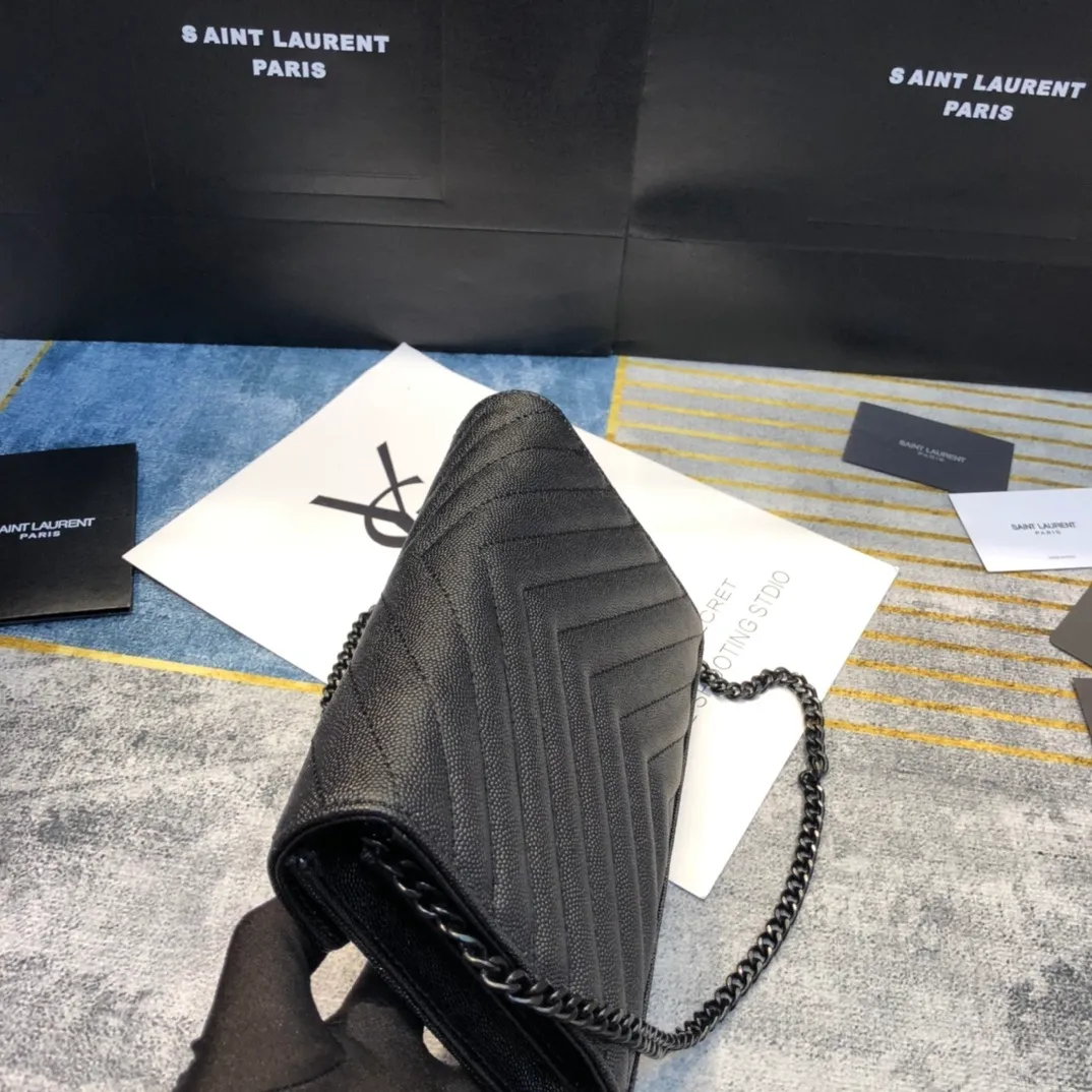 All categories Official website "Brand Women's Bags" Women's Bags 💙 YSL 2022 Official New YSL Crossbody Bag Wholesale 58001350 High Quality Specifications: 22.5-14-4CM