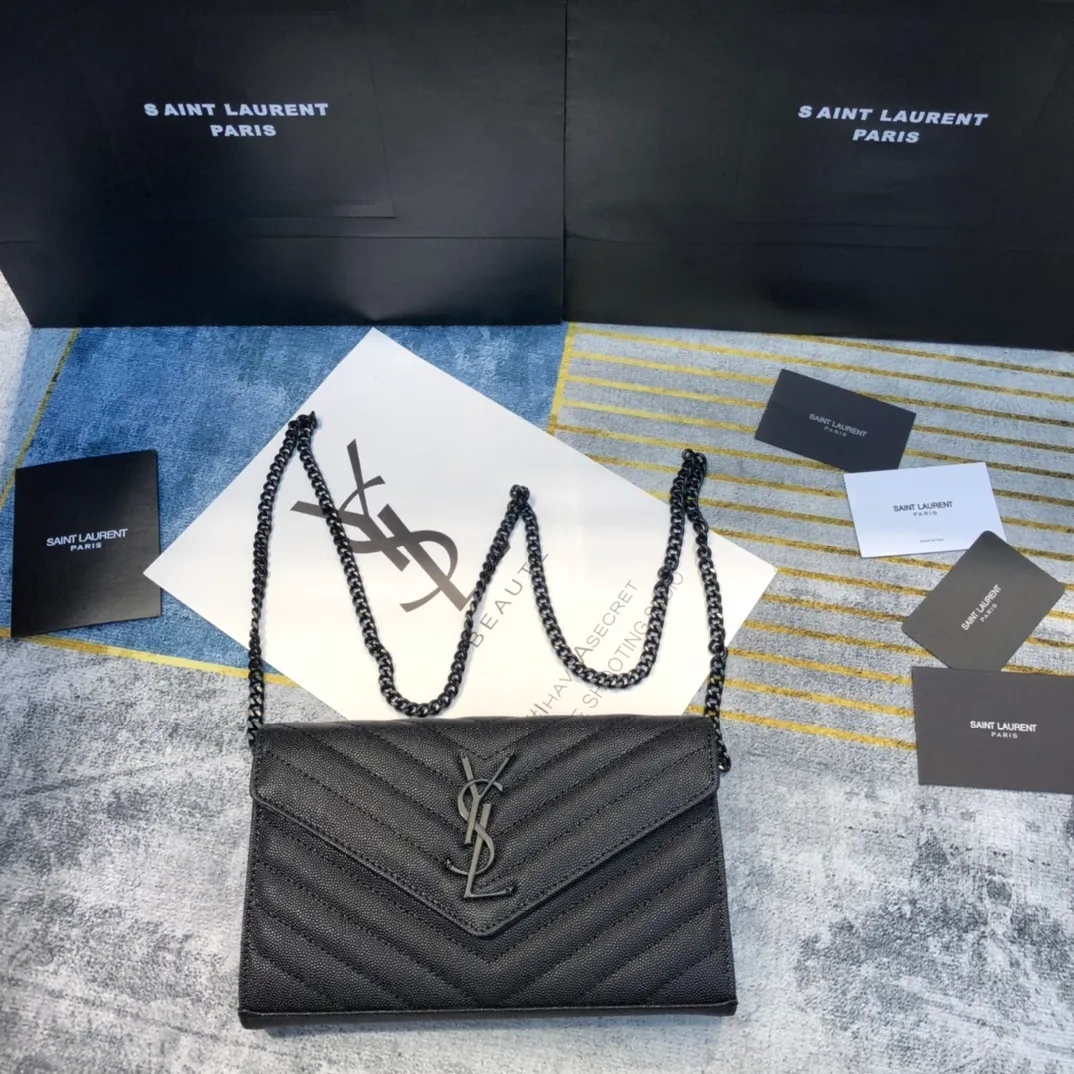 All categories Official website "Brand Women's Bags" Women's Bags 💙 YSL 2022 Official New YSL Crossbody Bag Wholesale 58001350 High Quality Specifications: 22.5-14-4CM