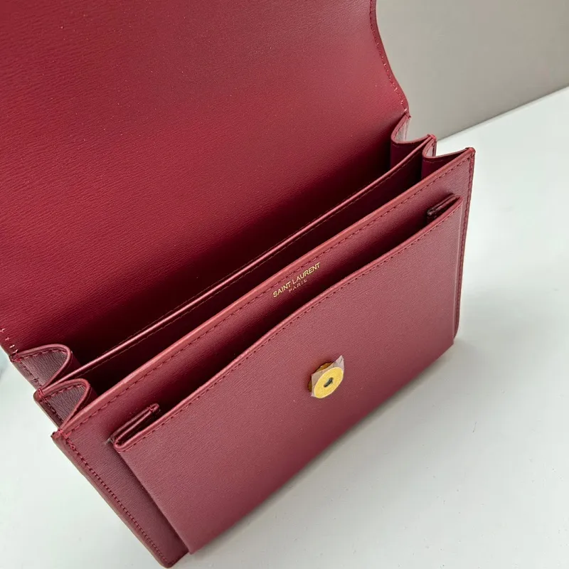 All Categories Official Website "Brand Women's Bags" Women's Bags 💙 YSL 2023 New YSL Cowhide Crossbody Bag
