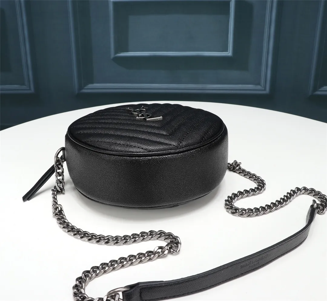 All categories Official website "Brand Women's Bags" Women's Bags 💙 YSL 2023 New YSL Small Round Bag