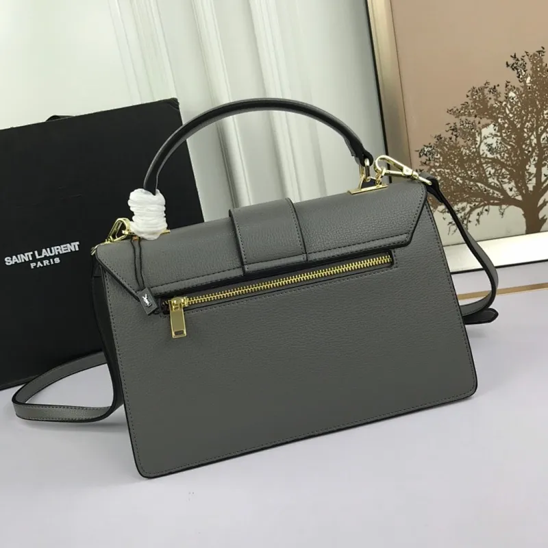 All Categories Official Website "Brand Women's Bags" Women's Bags 💙 YSL 2022 Official New Yves Saint Laurent Imported Palm Print Cowhide Crossbody Bag Wholesale 58001900 High Quality Size: 26-16-9CM