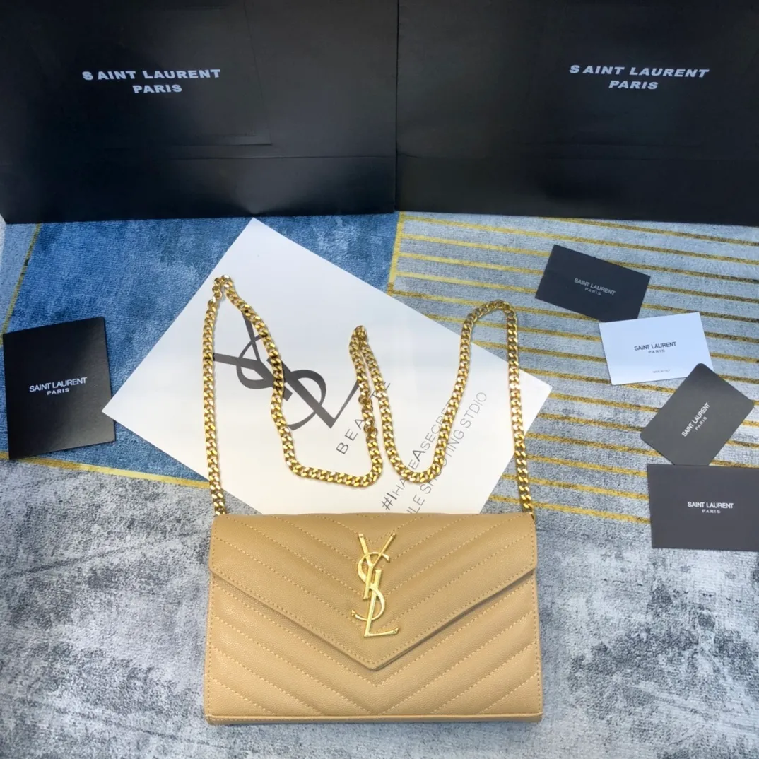 All categories Official website "Brand Women's Bags" Women's Bags 💙 YSL 2022 Official New YSL Crossbody Bag Wholesale 58001350 High Quality Specifications: 22.5-14-4CM