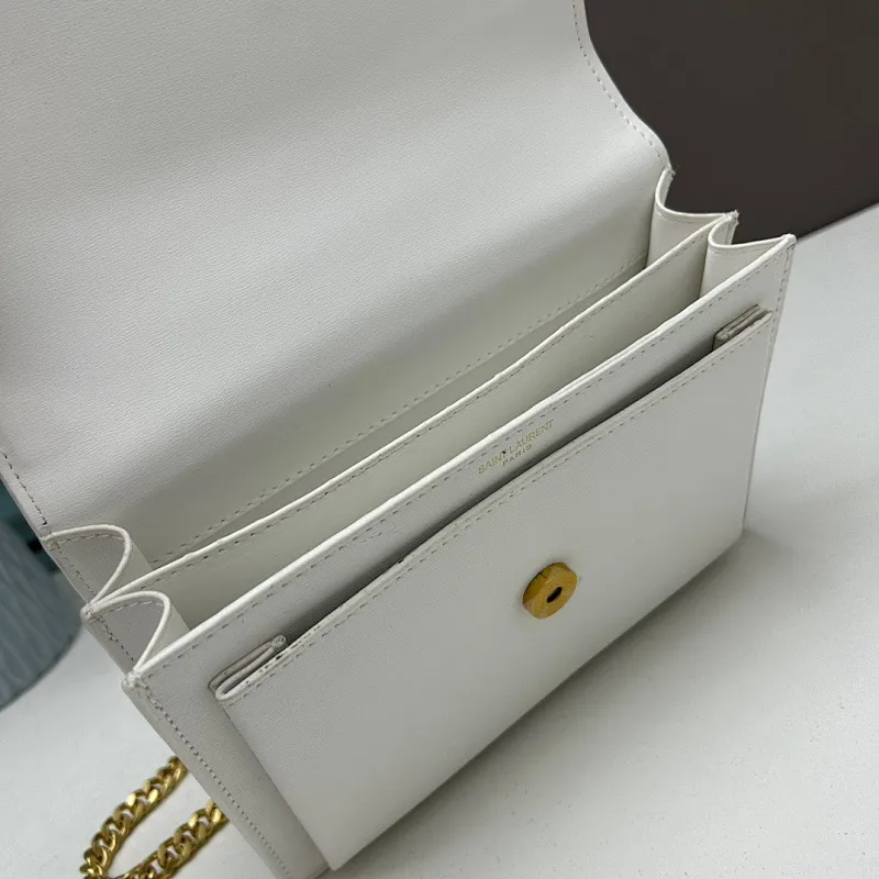 All Categories Official Website "Brand Women's Bags" Women's Bags 💙 YSL 2023 New YSL Cowhide Crossbody Bag
