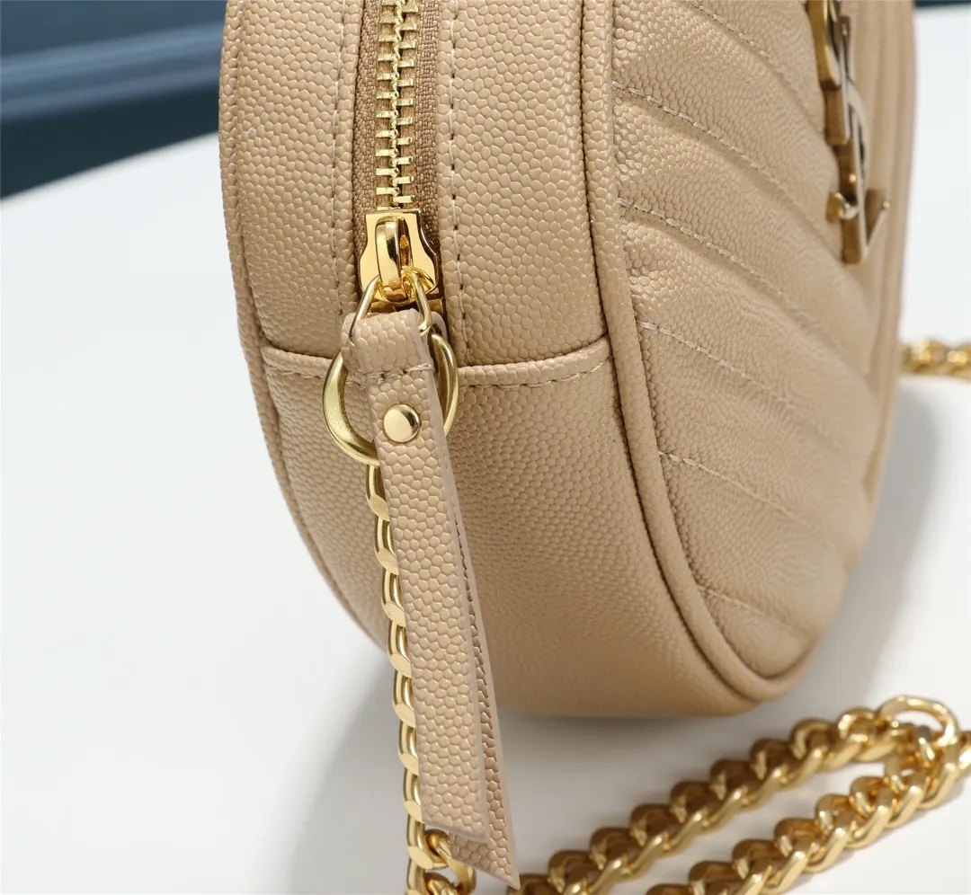 All categories Official website "Brand Women's Bags" Women's Bags 💙 YSL 2023 New YSL Small Round Bag