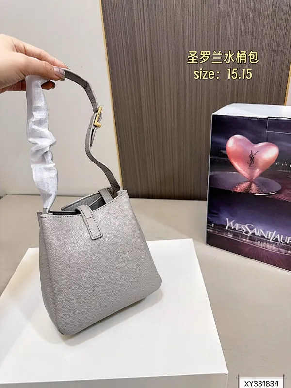 All Categories Official Website "Brand Women's Bags" Women's Bags 💙 YSL 2025 New YSL Bucket Bag