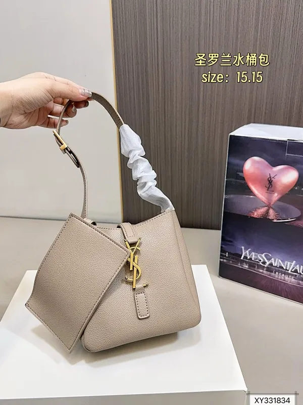 All Categories Official Website "Brand Women's Bags" Women's Bags 💙 YSL 2025 New YSL Bucket Bag