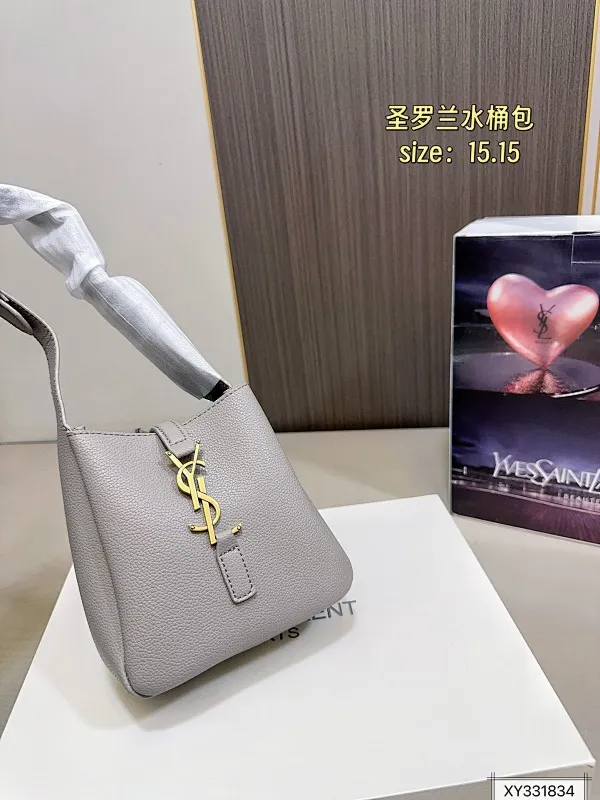 All Categories Official Website "Brand Women's Bags" Women's Bags 💙 YSL 2025 New YSL Bucket Bag