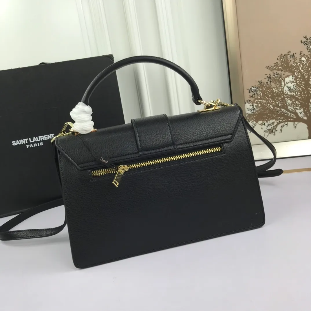 All Categories Official Website "Brand Women's Bags" Women's Bags 💙 YSL 2022 Official New Yves Saint Laurent Imported Palm Print Cowhide Crossbody Bag Wholesale 58001900 High Quality Size: 26-16-9CM