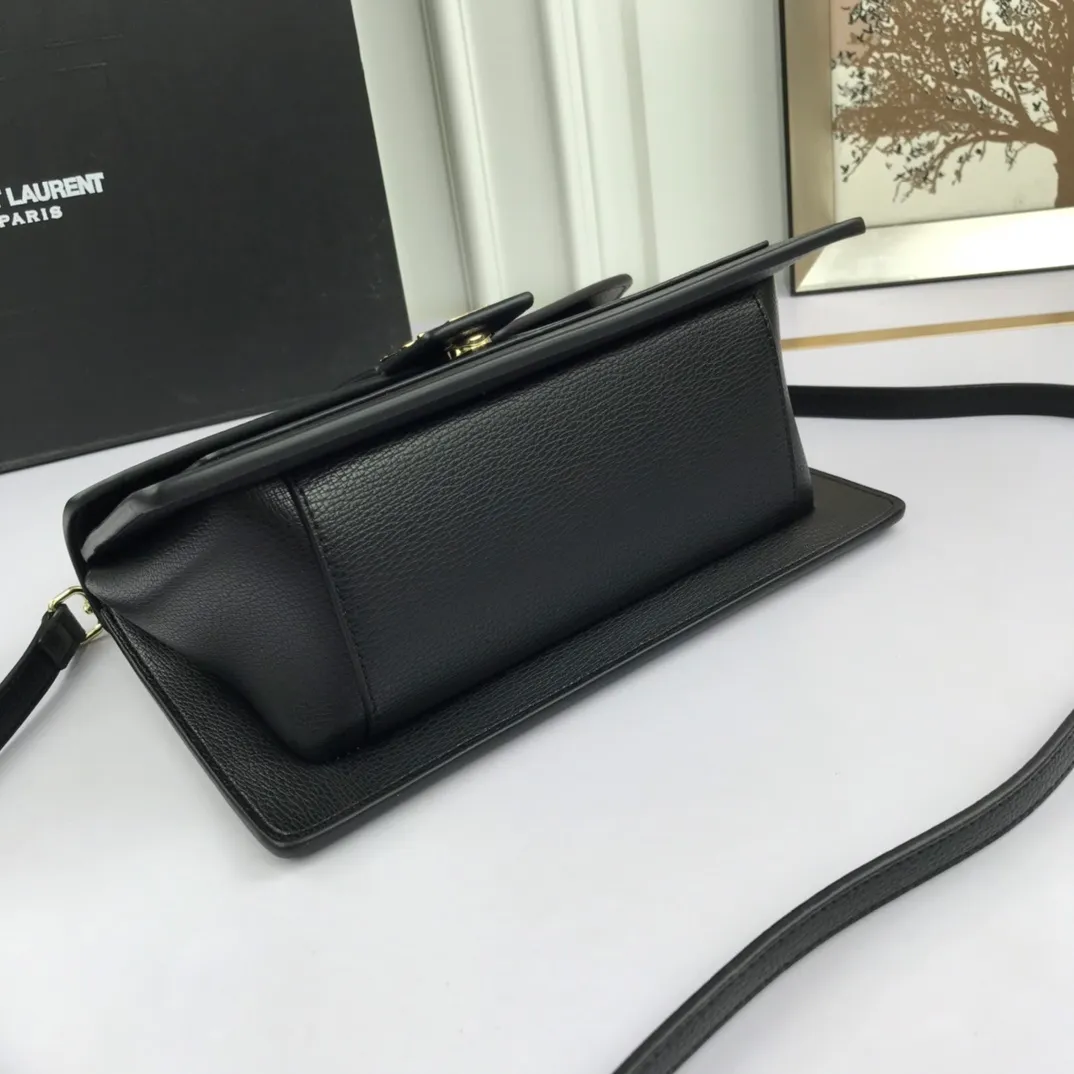 All Categories Official Website "Brand Women's Bags" Women's Bags 💙 YSL 2022 Official New Yves Saint Laurent Imported Palm Print Cowhide Crossbody Bag Wholesale 58001900 High Quality Size: 26-16-9CM