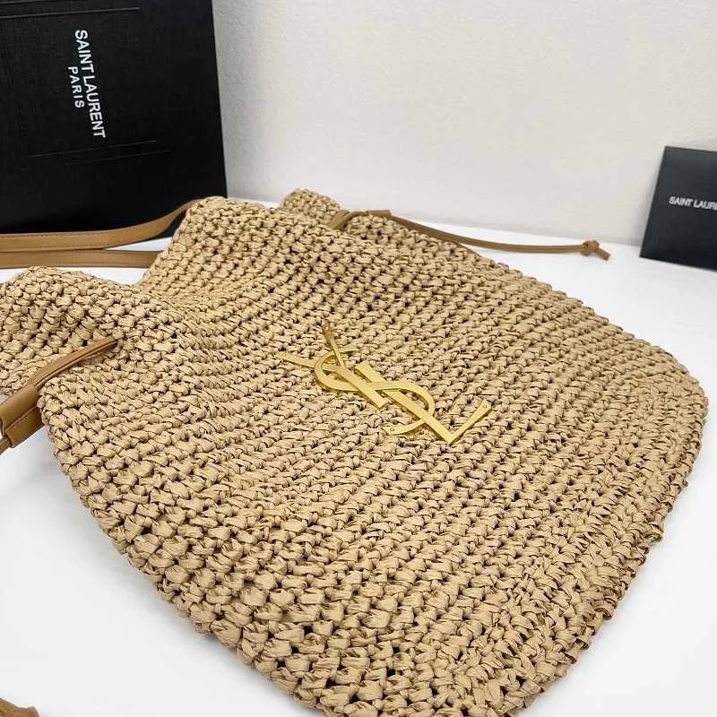 All Categories Official Website "Brand Women's Bags" Women's Bags 💙 YSL 2026 Official Website YSL Raffia Woven Bags