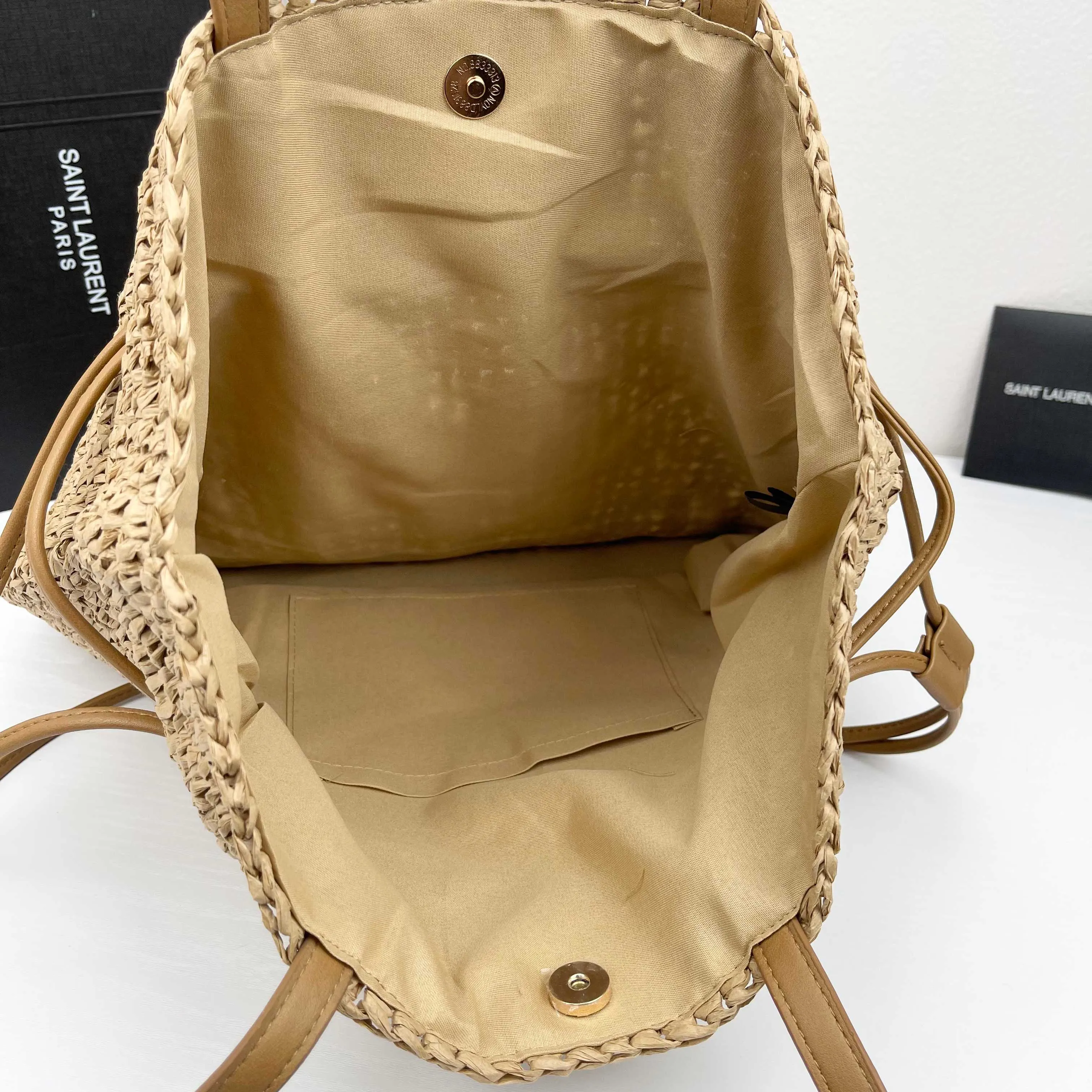 All Categories Official Website "Brand Women's Bags" Women's Bags 💙 YSL 2026 Official Website YSL Raffia Woven Bags
