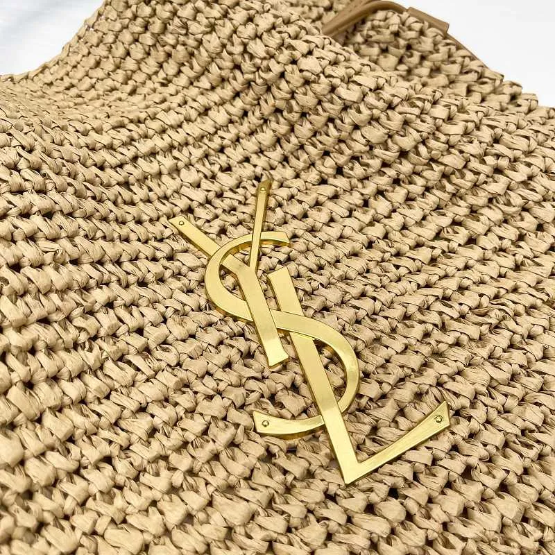 All Categories Official Website "Brand Women's Bags" Women's Bags 💙 YSL 2026 Official Website YSL Raffia Woven Bags