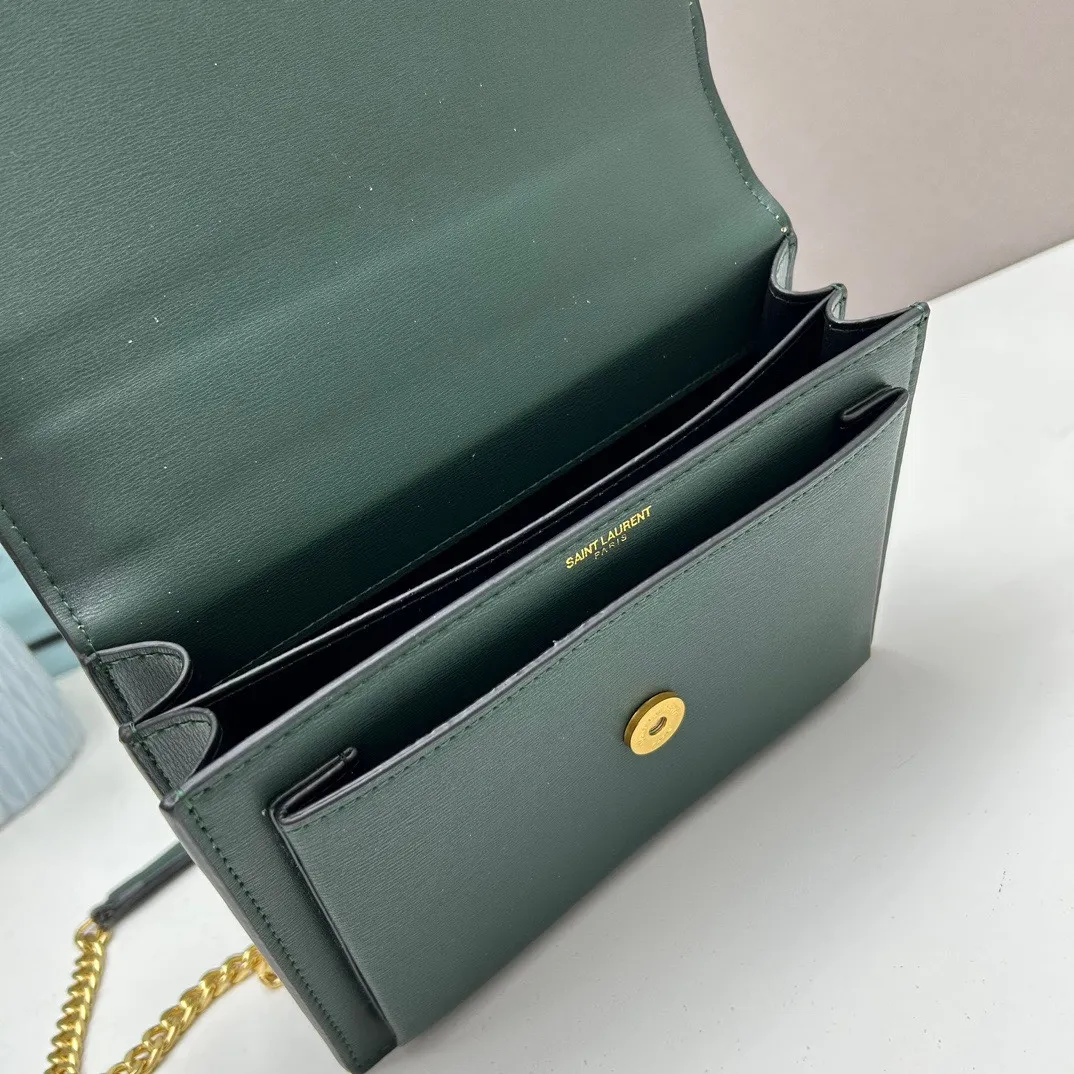 All Categories Official Website "Brand Women's Bags" Women's Bags 💙 YSL 2023 New YSL Cowhide Crossbody Bag