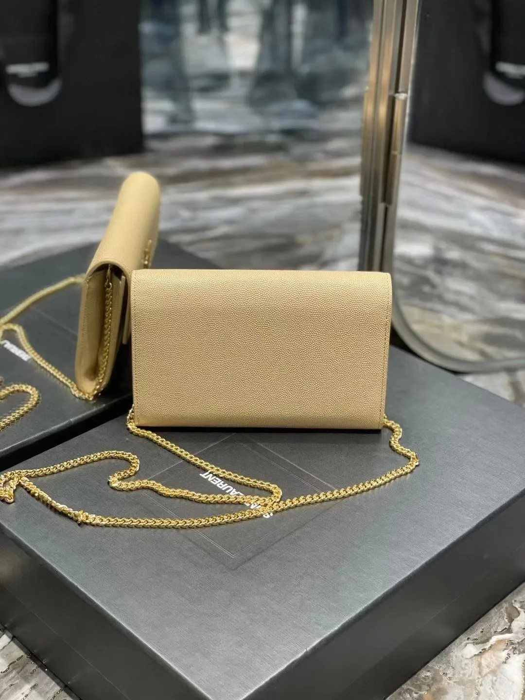 All categories Official website "Brand Women's Bags" Women's Bags 💙 YSL 2022 Official New YSL Crossbody Bag Wholesale 58001350 High Quality Specifications: 19-12-4CM