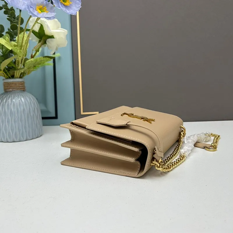 All Categories Official Website "Brand Women's Bags" Women's Bags 💙 YSL 2023 New YSL Cowhide Crossbody Bag