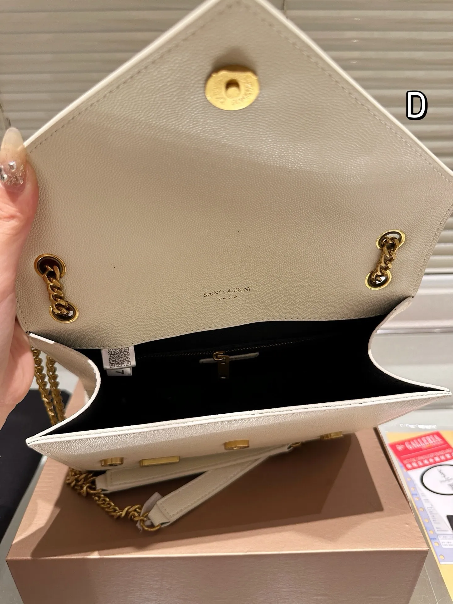 All Categories Official Website "Brand Women's Bags" Women's Bags 💙 YSL 2025 New YSL Caviar Cow Leather Chain Bag