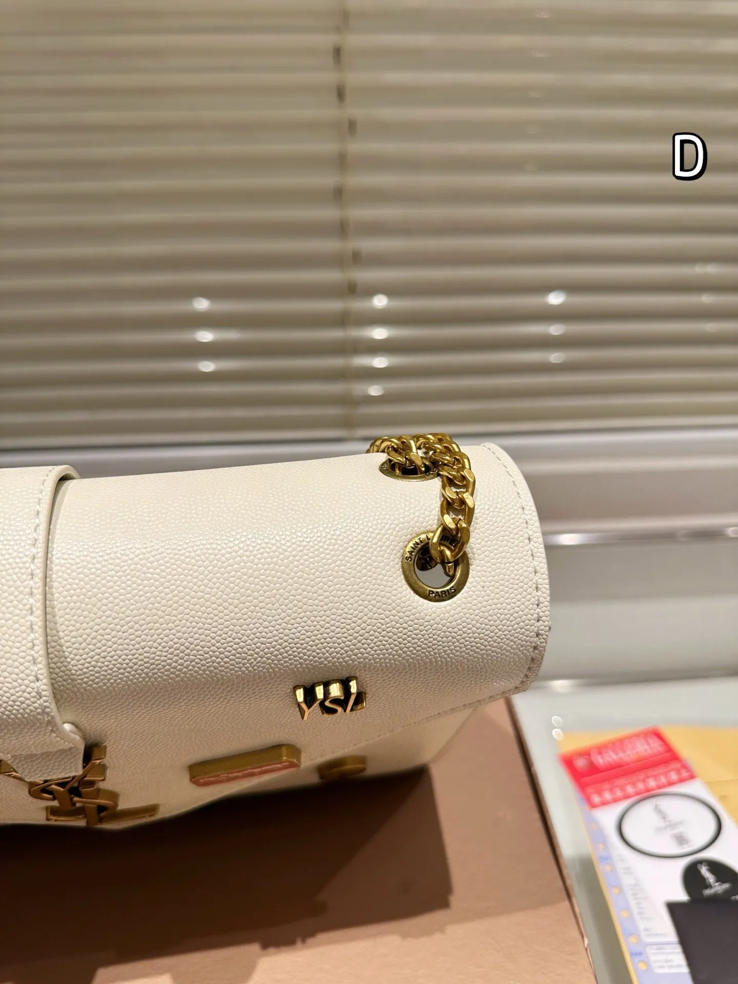 All Categories Official Website "Brand Women's Bags" Women's Bags 💙 YSL 2025 New YSL Caviar Cow Leather Chain Bag