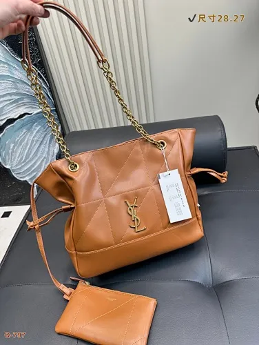 All Categories Official Website "Brand Women's Bags" Women's Bags 💙 YSL 2025 New YSL Lucky Bag Bucket Bag