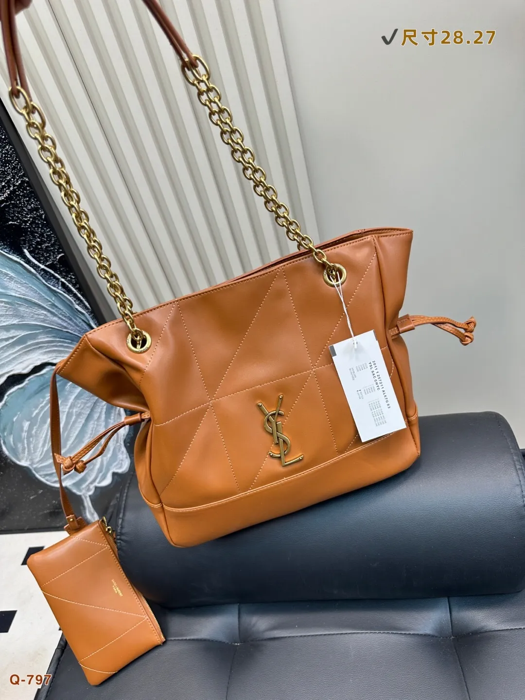All Categories Official Website "Brand Women's Bags" Women's Bags 💙 YSL 2025 New YSL Lucky Bag Bucket Bag