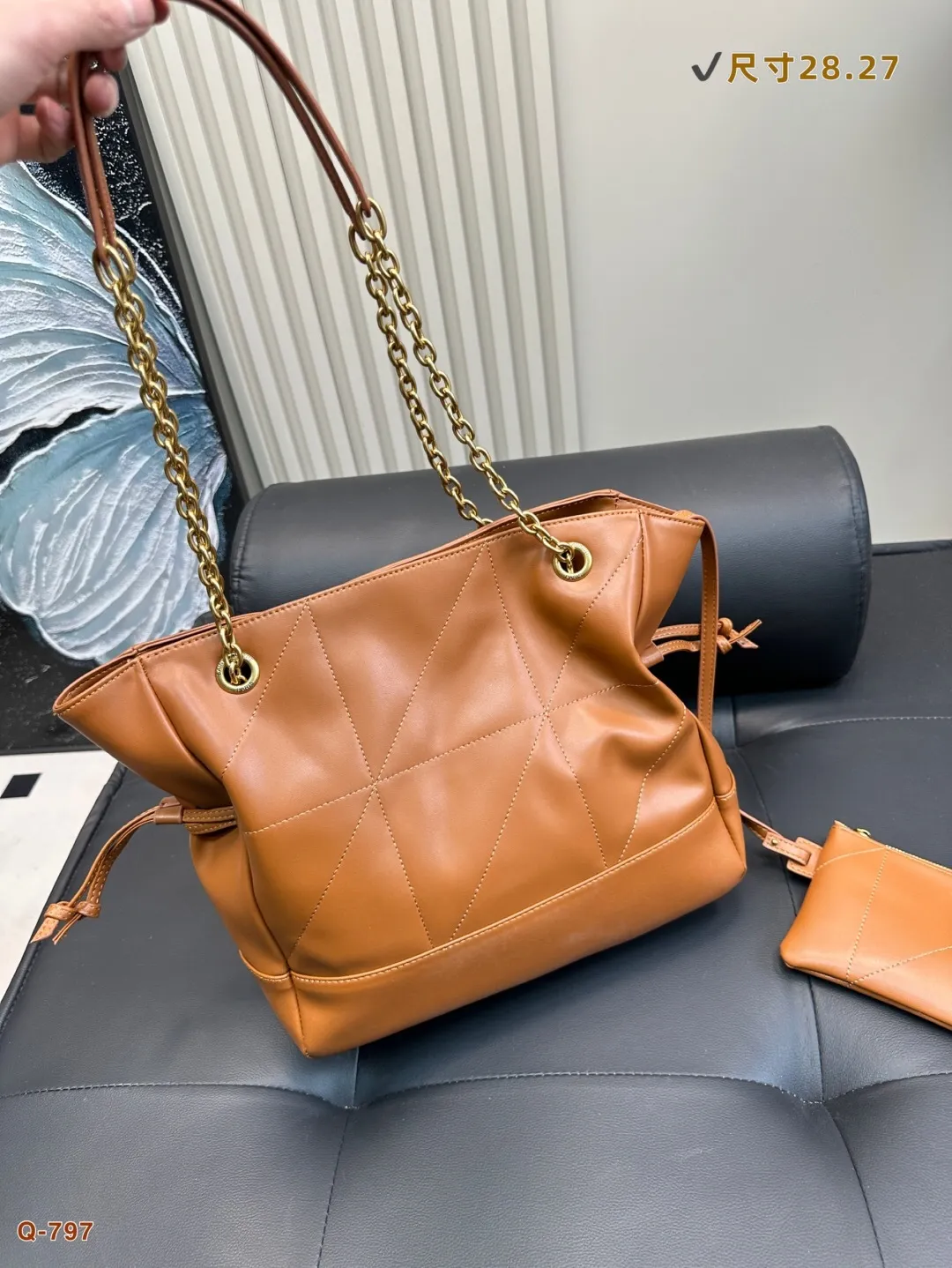 All Categories Official Website "Brand Women's Bags" Women's Bags 💙 YSL 2025 New YSL Lucky Bag Bucket Bag