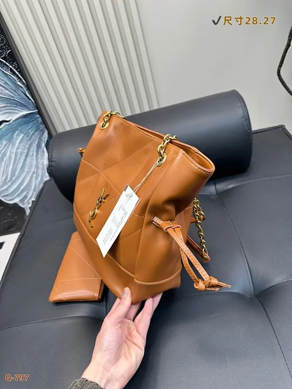 All Categories Official Website "Brand Women's Bags" Women's Bags 💙 YSL 2025 New YSL Lucky Bag Bucket Bag
