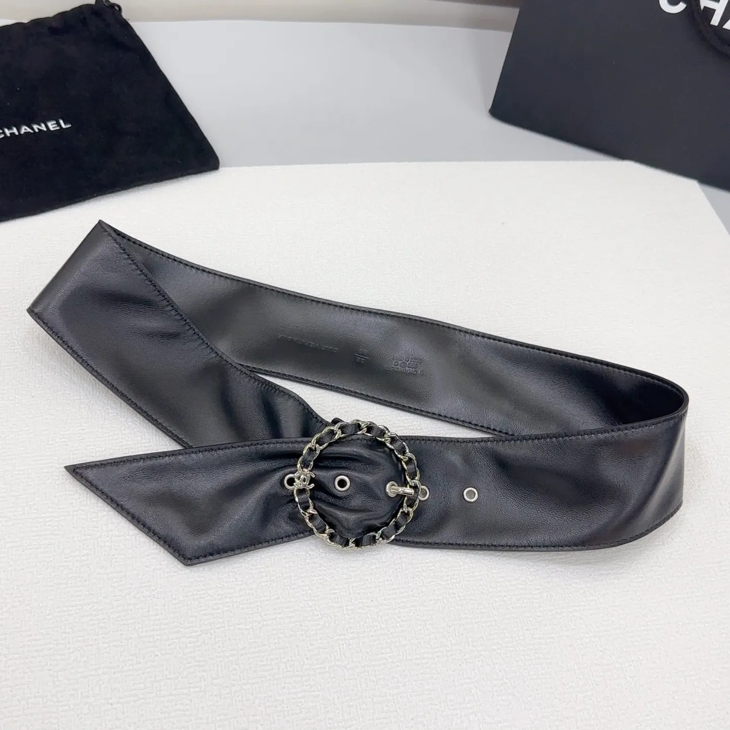 💰560💰Full package💰 💍Purchasing-grade Chanel belt⚡️🌹5.0cm double-sided first-layer sheepskin⚡️🌹Length.75.80.85.90.95.100 Euro⚡️🌹Copper hardware buckle original mold opening and customization