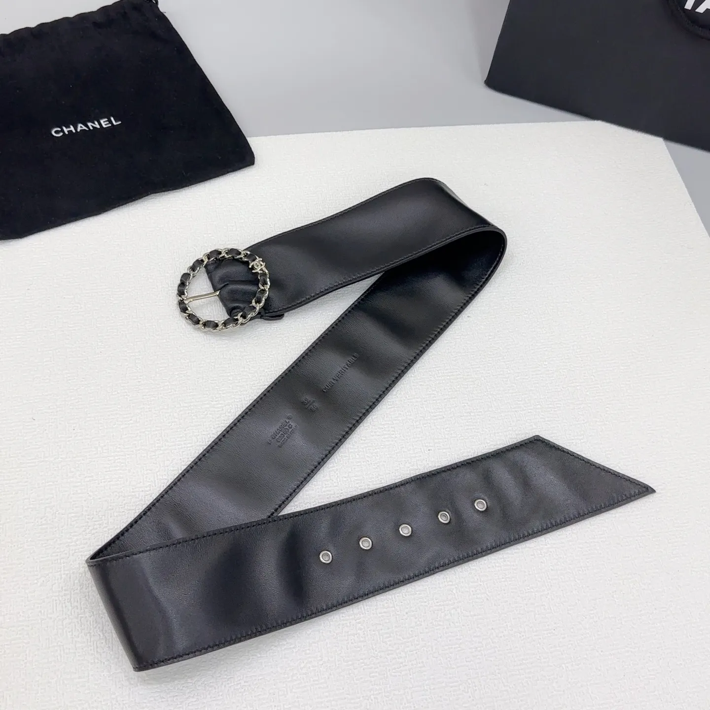 💰560💰Full package💰 💍Purchasing-grade Chanel belt⚡️🌹5.0cm double-sided first-layer sheepskin⚡️🌹Length.75.80.85.90.95.100 Euro⚡️🌹Copper hardware buckle original mold opening and customization